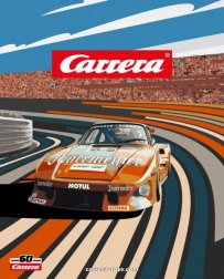 targa decorativa in metallo Carrera 60 anni – motivo 5