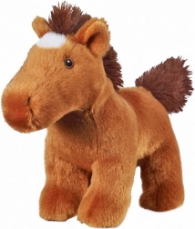 cavallino di peluche eco‑line 15 cm