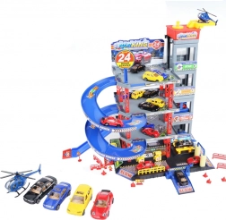 Woopie parcheggio multipiano con autolavaggio, ascensore ed elicottero