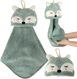 Asciugamano per bambini 42 × 25 cm – Volpe blu