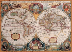 Puzzle Mappa del Mondo Antico 1000 pezzi
