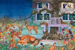 Puzzle Visita notturna 100 pezzi SCHMIDT