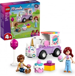 LEGO Friends auto delle consegne unicorno con torta