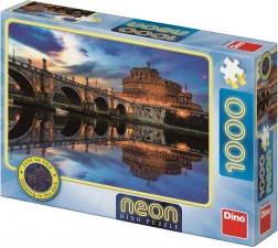 Puzzle al neon Castel Sant'Angelo 1000 pezzi