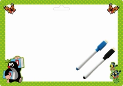 Tavoletta da disegno cancellabile su entrambi i lati Krtek A4