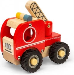 Camion dei pompieri in legno Bigjigs Toys