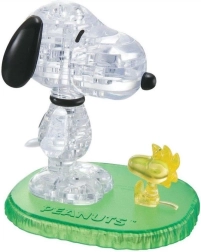 3D Puzzle di Cristallo Snoopy e Woodstock 41 pezzi