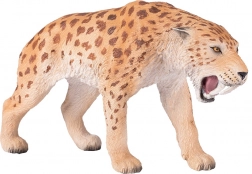 Figura realistica della tigre dai denti a sciabola