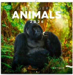 Calendario per appunti Specie minacciate 2026