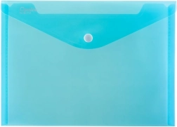 Busta con bottone Opaline Mint per formato A5