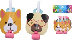 Linguette a soffio a tema cane – 6 pz