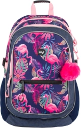 BAAGL Zaino scolastico Flamingo