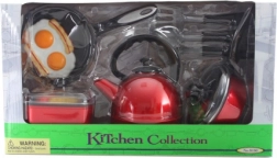 Grande set di utensili da cucina per bambini, 13 pezzi