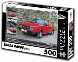 RETRO-AUTA Puzzle 0koda Garde 1983 500 pezzi