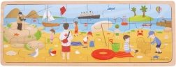 Puzzle in legno In spiaggia