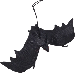 Pipistrello di gomma nero 3+