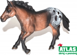 Figura cavallo marrone scuro 14 cm