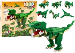 Blocchi da costruzione dinosauri 6in1 Set DIY Dinosaur 1000 pezzi