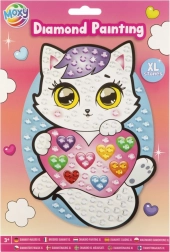 Set creativo pittura diamante Gattino XL