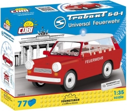 COBI Trabant 601 Universal vigili del fuoco 1:35 (77 mattoncini)