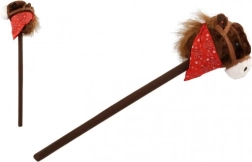 cavallo di peluche su bastone per bambini