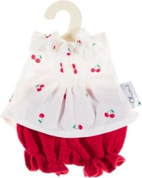 Set mussola per bambole 21 cm Ciliegie