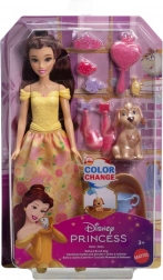 Principessa Disney Belle con cagnolino – set per il bagnetto e lo styling
