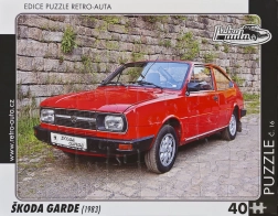 Puzzle RETRO-AUTA Škoda Garde 40 pezzi