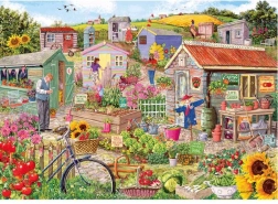 Puzzle La vita nel giardino 1000 pezzi