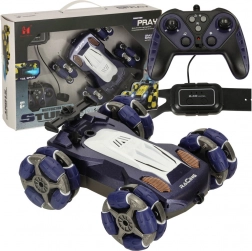 Auto radiocomandata con ruote omnidirezionali e controllo gestuale