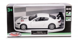Modello in metallo MASERATI GranTurismo MC GT4 1:43 con porte apribili e pull-back