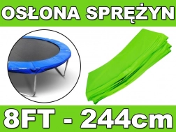 Copertura protettiva per molle del trampolino 244 cm (8 FT) – verde