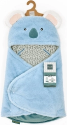 Copertina in pile con cappuccio Yoca le Koala 70 cm