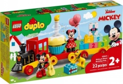 LEGO DUPLO Disney trenino di compleanno con MICKEY MOUSE e MINNIE
