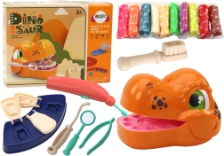 Set creativo dinosauro dentista con pasta da modellare e accessori