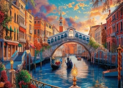 puzzle Venezia dipinta 1000 pezzi