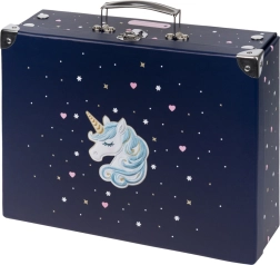 Valigetta scolastica pieghevole BAAGL Unicorn Gold