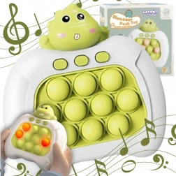 Gioco antistress interattivo POP IT dinosauro – verde
