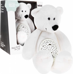 Orsetto di peluche calmante 3 in 1 con proiettore e melodie, 6 mesi+