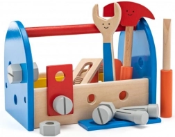 Set di attrezzi in legno