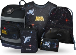 Set scolastico Zippy Plus Pixel Space di Baagl