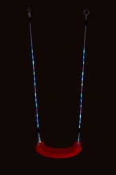 2Kids Toys altalena luminosa in plastica per bambini – rossa