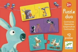 DJECO Duo puzzle Opposti