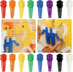 Mollette colorate per la lavagna didattica Masterkidz