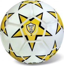 Palla Soccer Club gialla 23 cm gomma