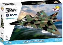 Set di costruzione aereo Saab AJS 37 Viggen – 911 pezzi