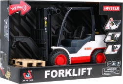 Carrello interattivo per bambini TOYSTAR con trazione e forche mobili