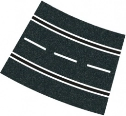 curva 4/15° per piste Carrera Evolution, Digital 132 e Digital 124