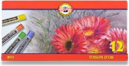 Gessetti artistici a secco in polvere 12 colori KOH‑I‑NOOR