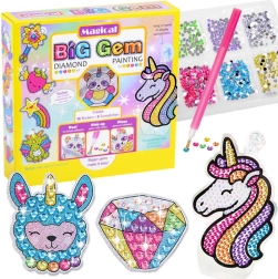 Kit creativo per diamond painting MAGICAL BIG GEM